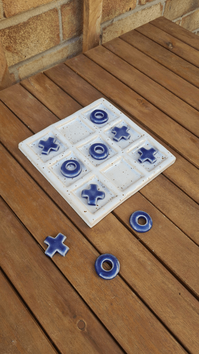 Noughts + Crosses board