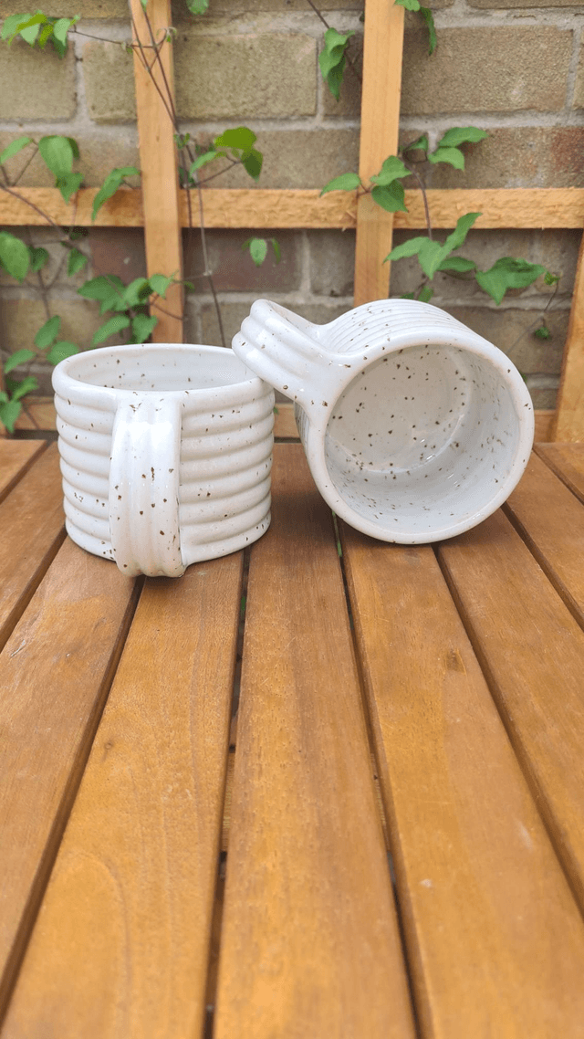 Rumble Mug - Speckle Cream